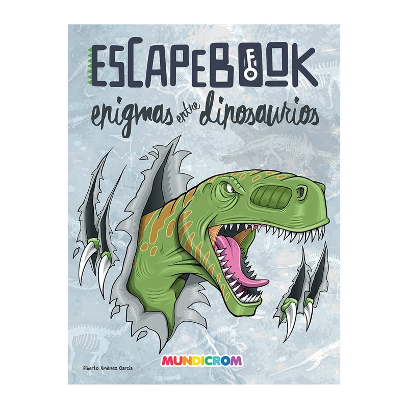 LIBRO ESCAPE BOOK, ENIGMAS ENTRE DINOSAURIOS - MUNDICROM - 1