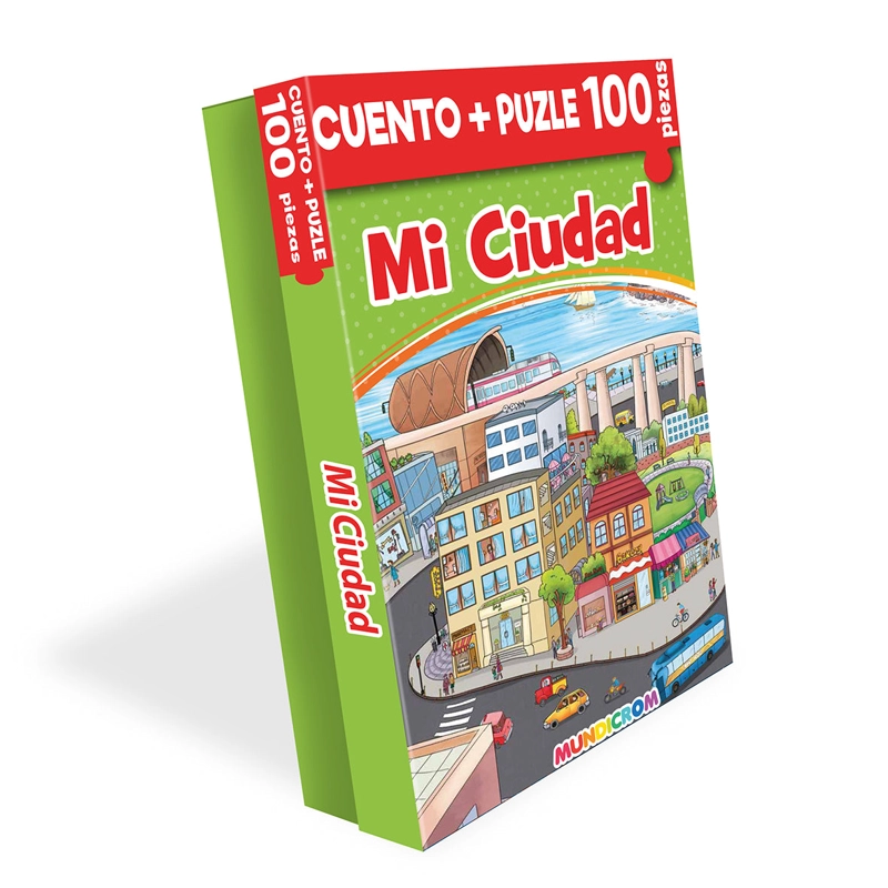 LIBRO MI CUIDAD 100 PZAS - 1