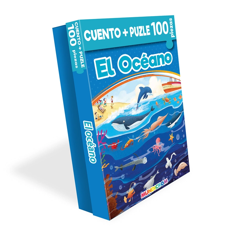 LIBRO EL OCEANO 100 PZAS - 1