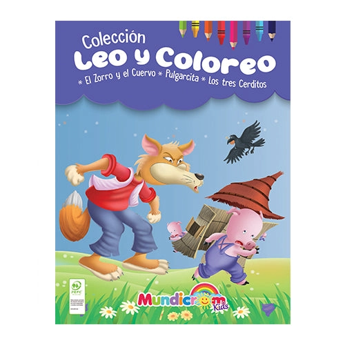 EL ZORRO Y EL CUERVO - PULGARCITA - LOS TRES CERDITOS - 1