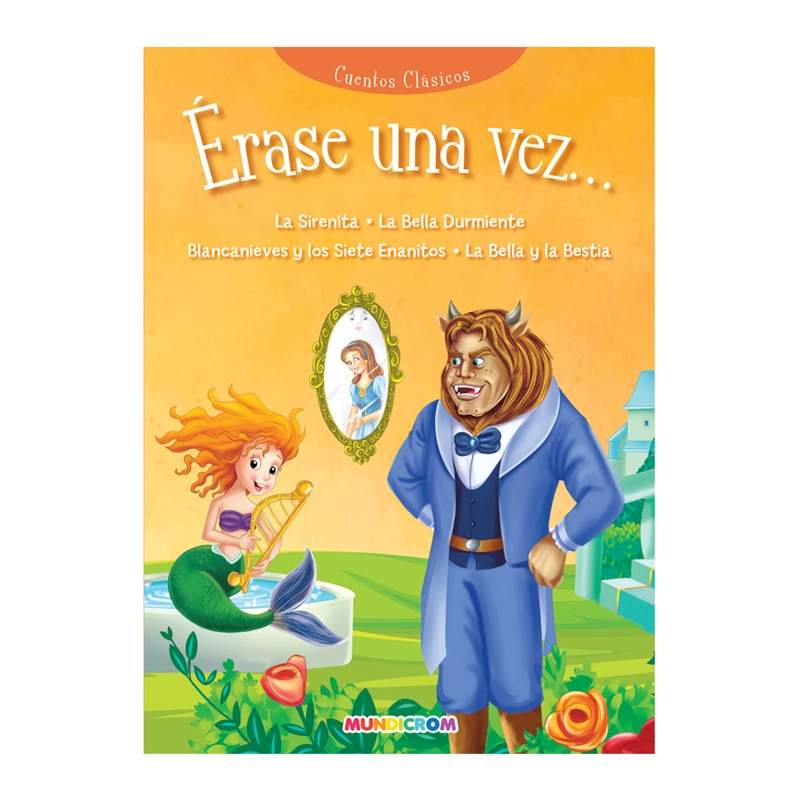 LIBRO LA SIRENITA - LA BELLA DURMIENTE - MUNDICROM - 1