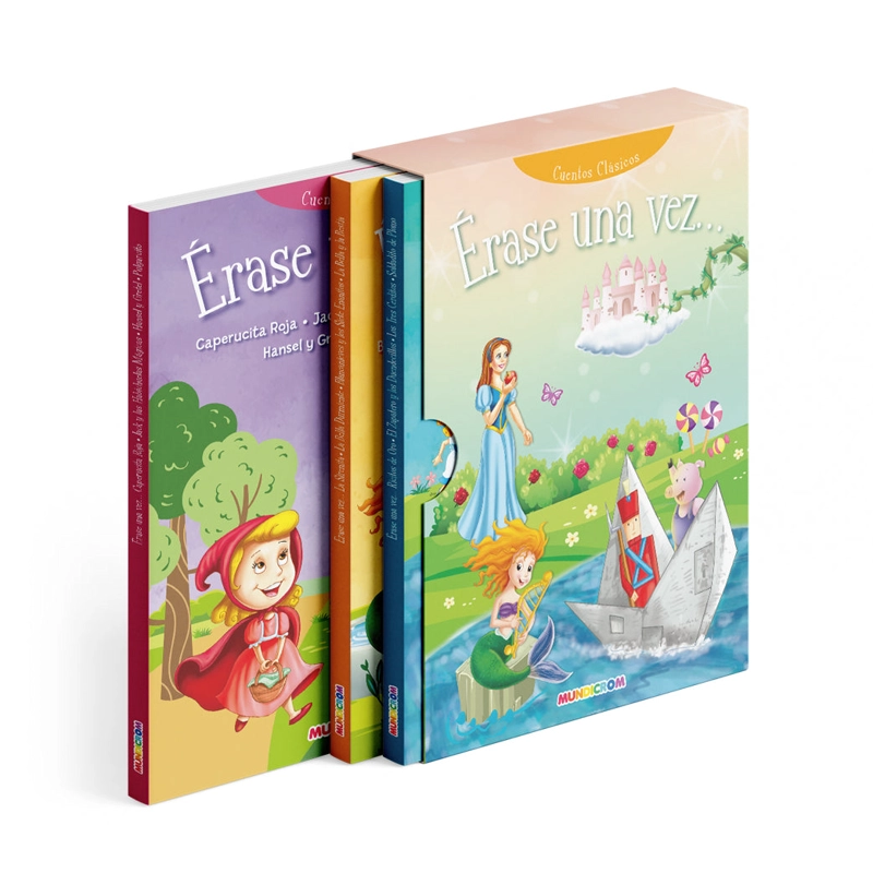 LIBRO SET COL. ERASE UNA VEZ (3T) - 1