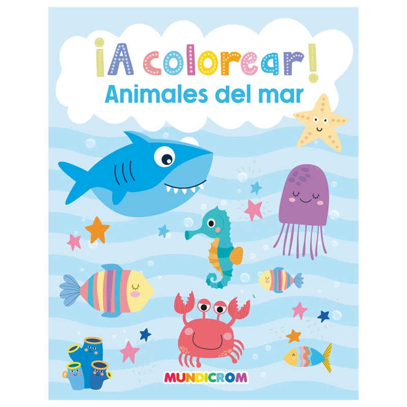 A COLOREAR ANIMALES DEL MAR - 1