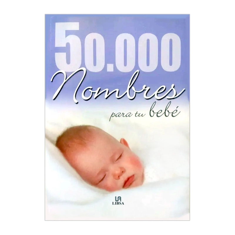 LIBRO 50000 NOMBRES PARA TU BEBE - 1