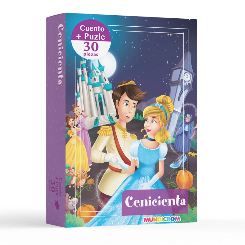 ROMPECABEZAS MUNDICROM CENICIENTA MULTICOLOR (30 PIEZAS) - 1