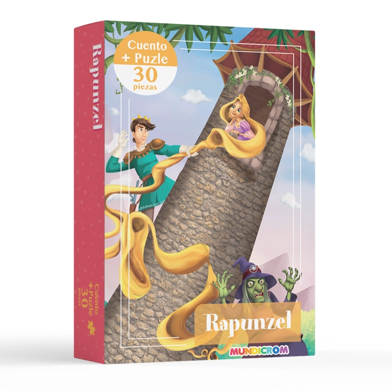 PUZZLE MUNDICROM RAPUNZEL MULTICOLOR (30 PIEZAS) - 1