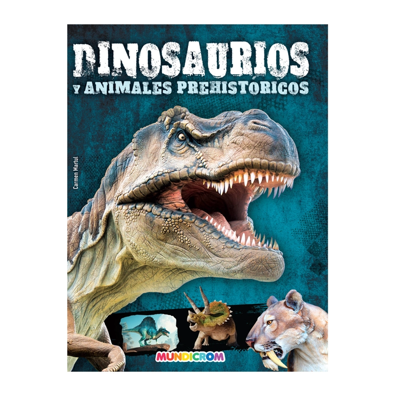 LIBRO DINOSAURIOS Y ANIMALES PREHISTORICOS - MUNDICROM - 1