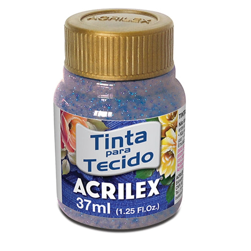 PINTURA GENERO GLITTER ACRILEX 37 ML - 2