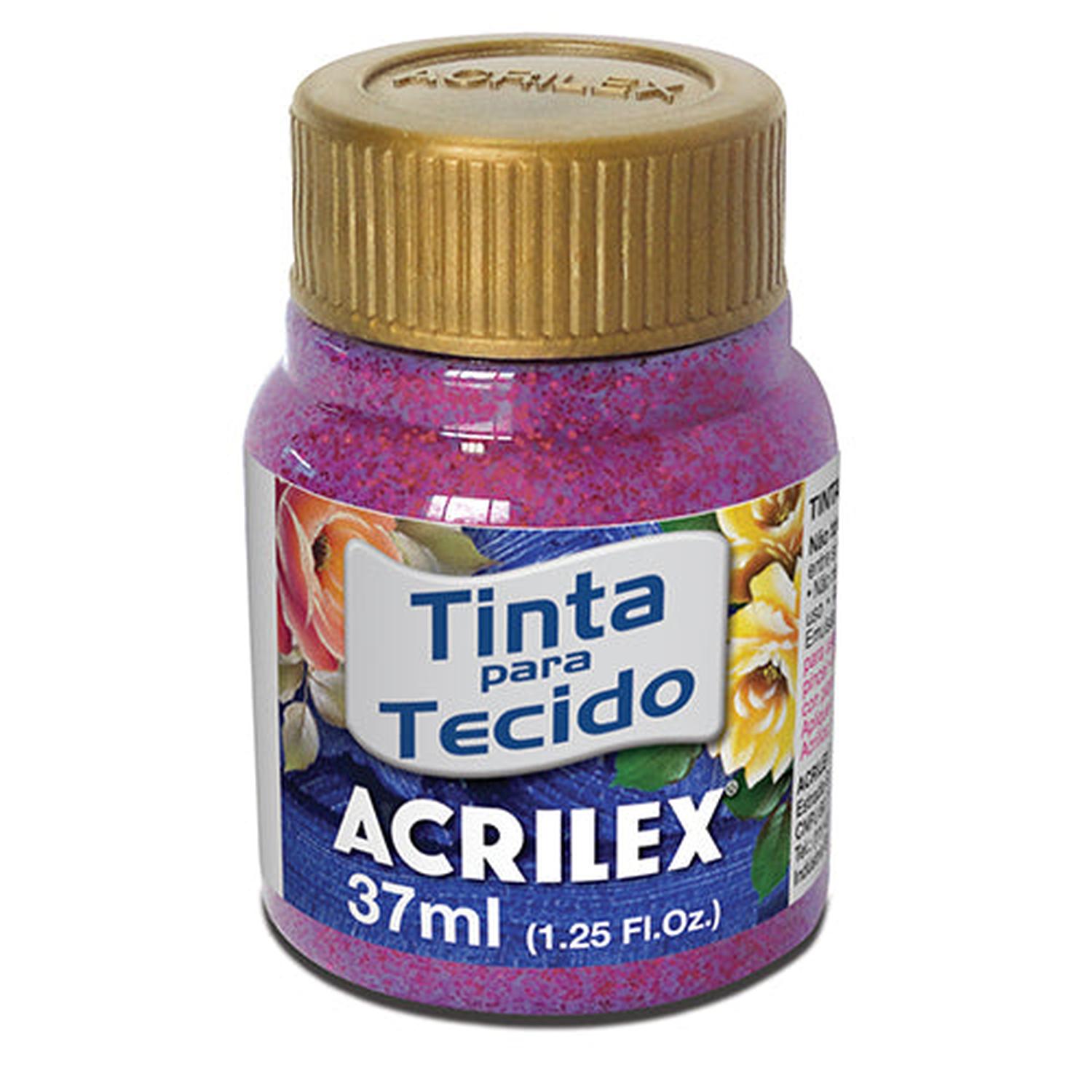 PINTURA GENERO GLITTER ACRILEX 37 ML - 3