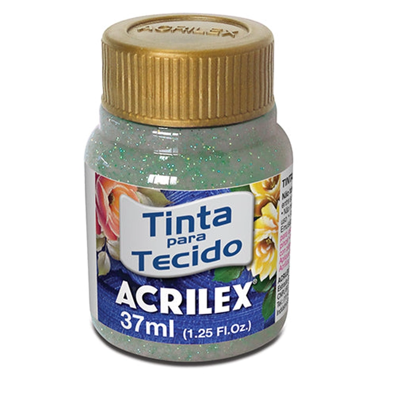 PINTURA GENERO GLITTER ACRILEX 37 ML - 4