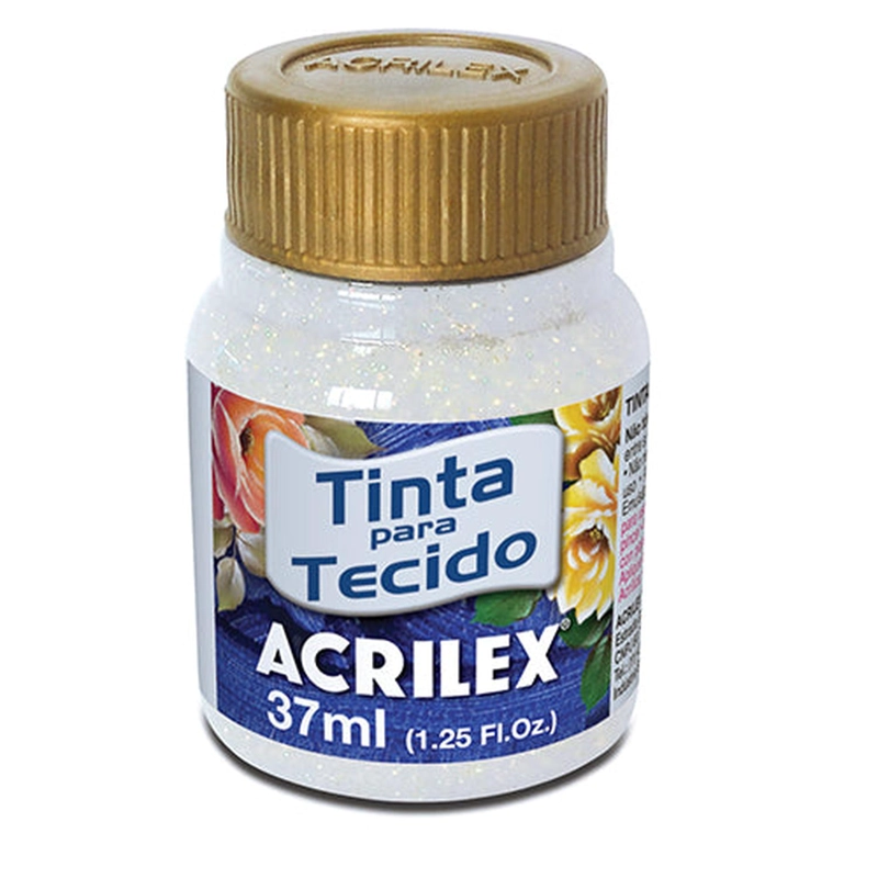 PINTURA GENERO GLITTER ACRILEX 37 ML - 5
