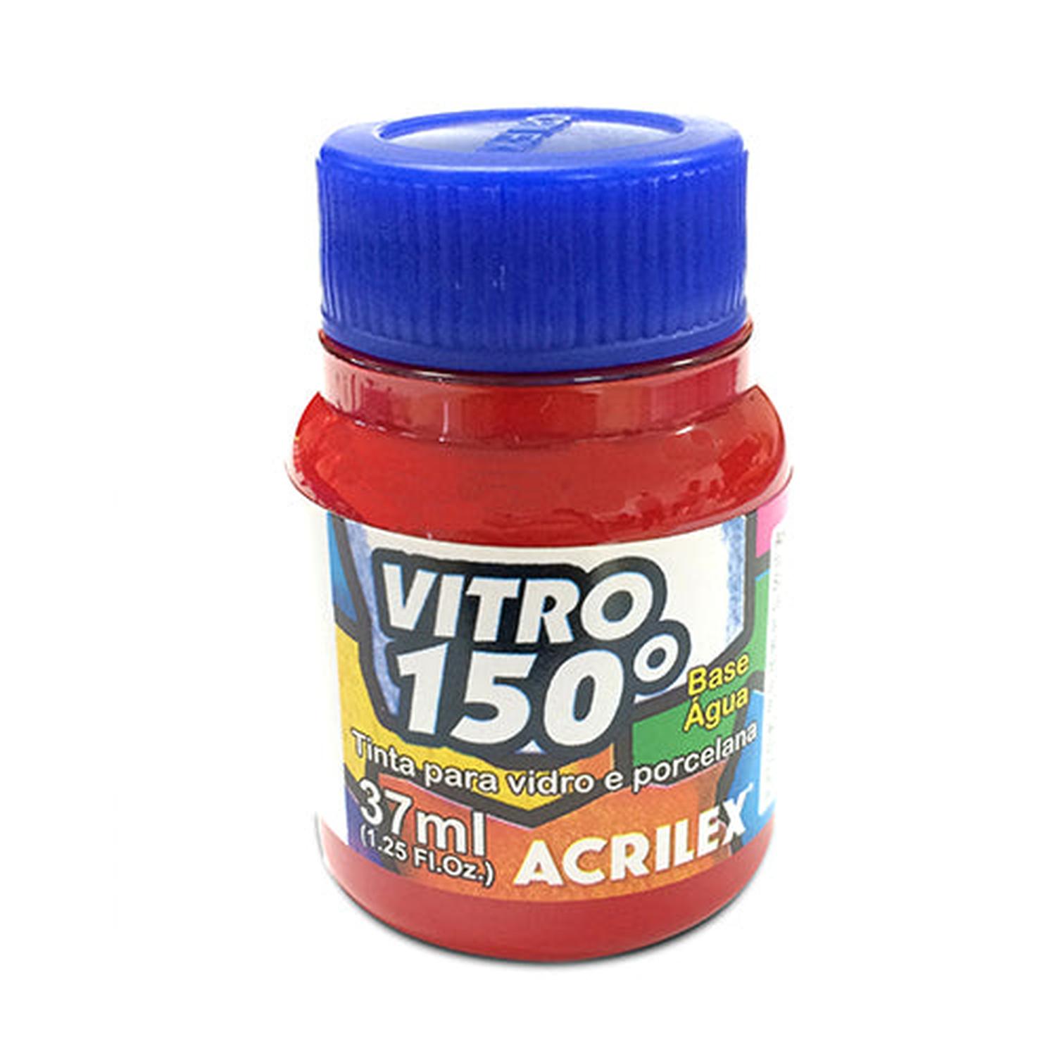 PINTURA ACRILEX VITRO 150° 37 ML - 1
