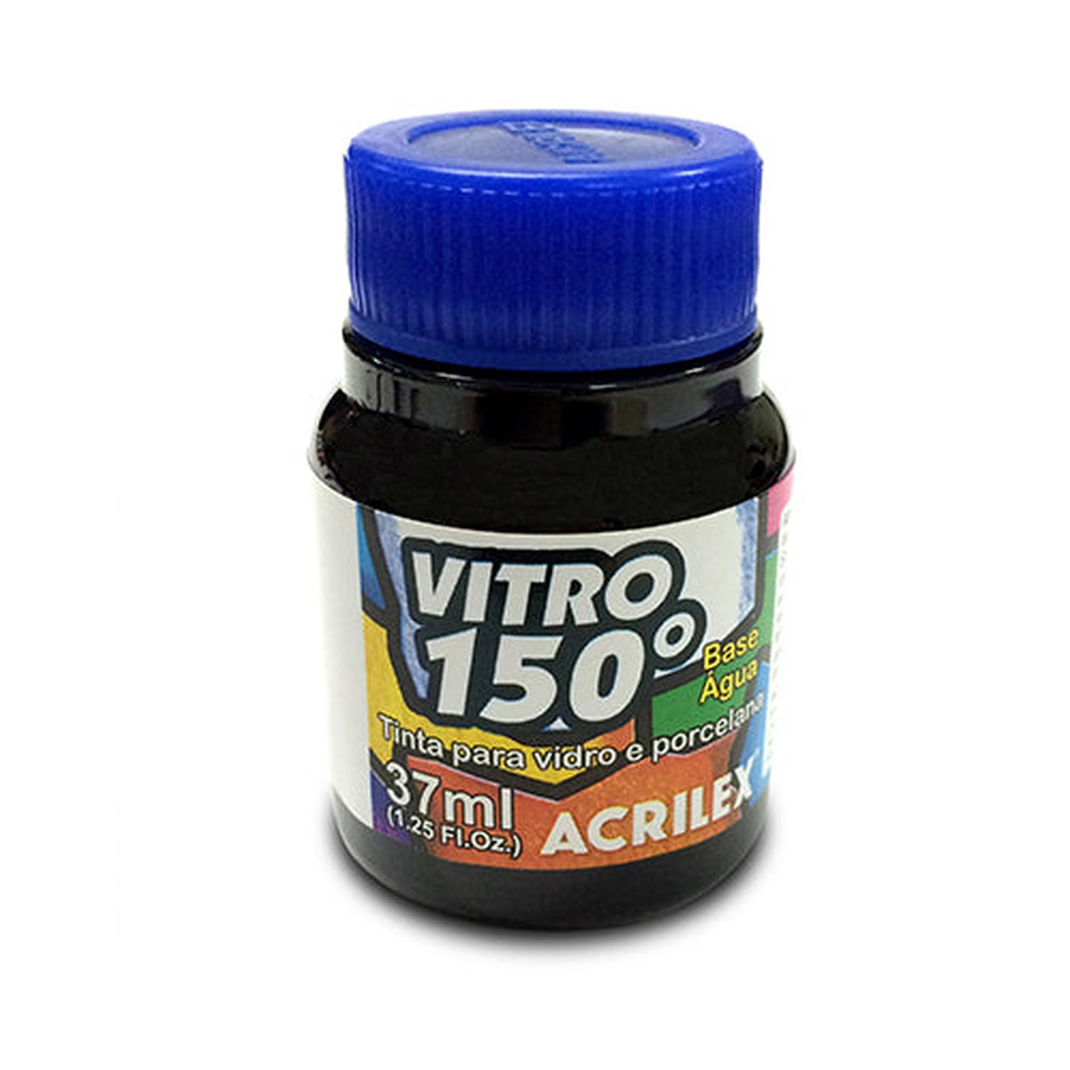 PINTURA ACRILEX VITRO 150° 37 ML - 6