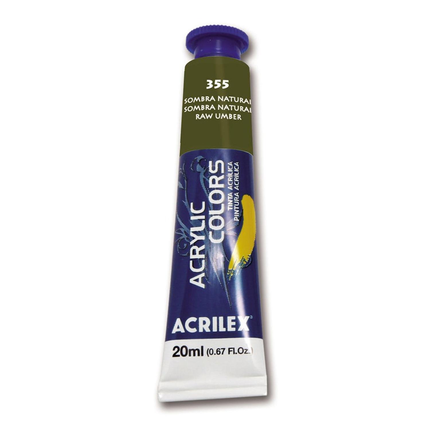 PINTURA ACRILEX ACRYLIC COLORS 20 ML - 3