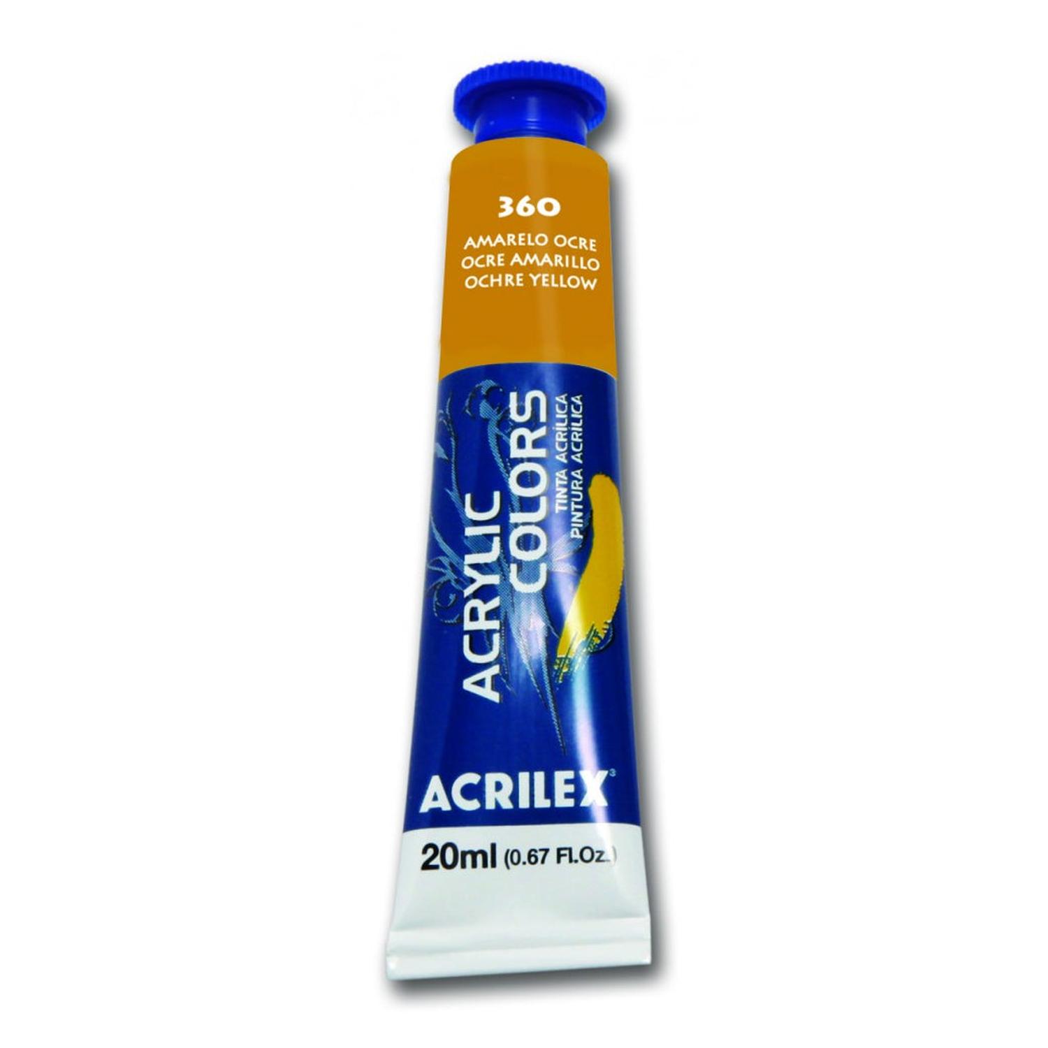 PINTURA ACRILEX ACRYLIC COLORS 20 ML - 6
