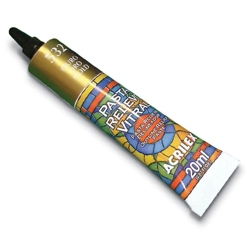 PASTA RELIEVE VITRAL ACRILEX 20 ML - 1