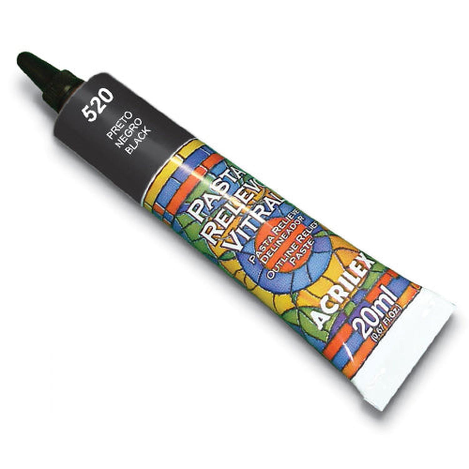 PASTA RELIEVE VITRAL ACRILEX 20 ML - 1