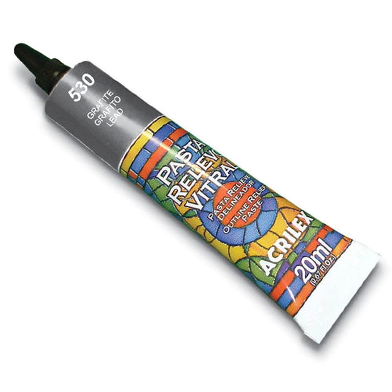 PASTA RELIEVE VITRAL ACRILEX 20 ML - 2