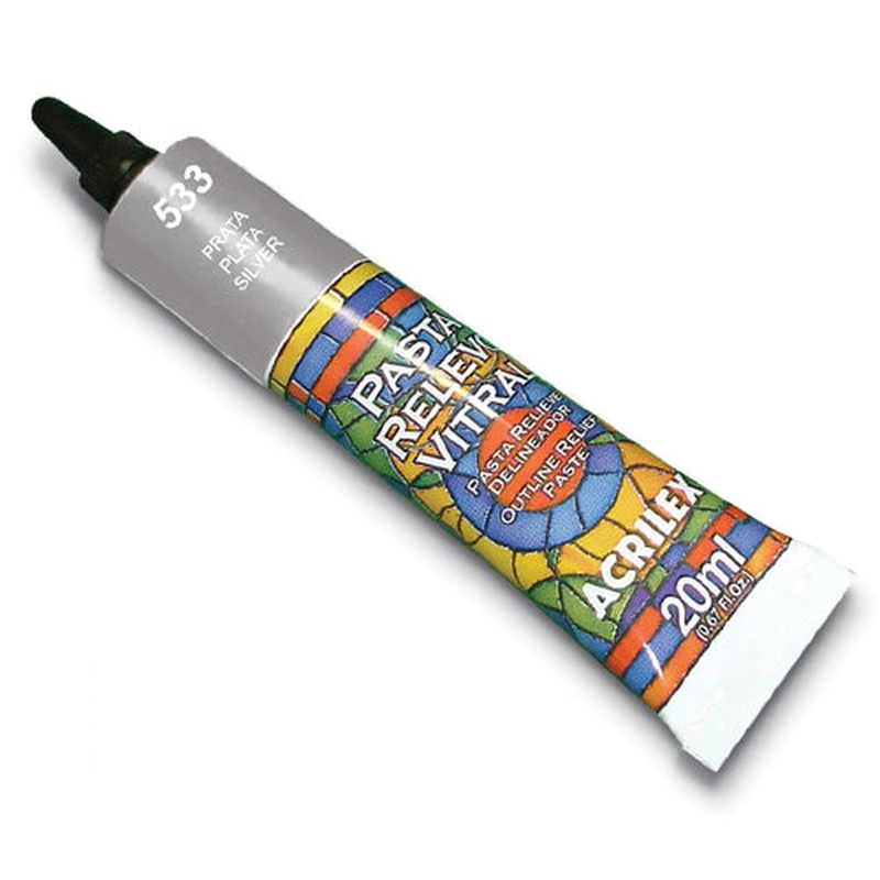 PASTA RELIEVE VITRAL ACRILEX 20 ML - 4