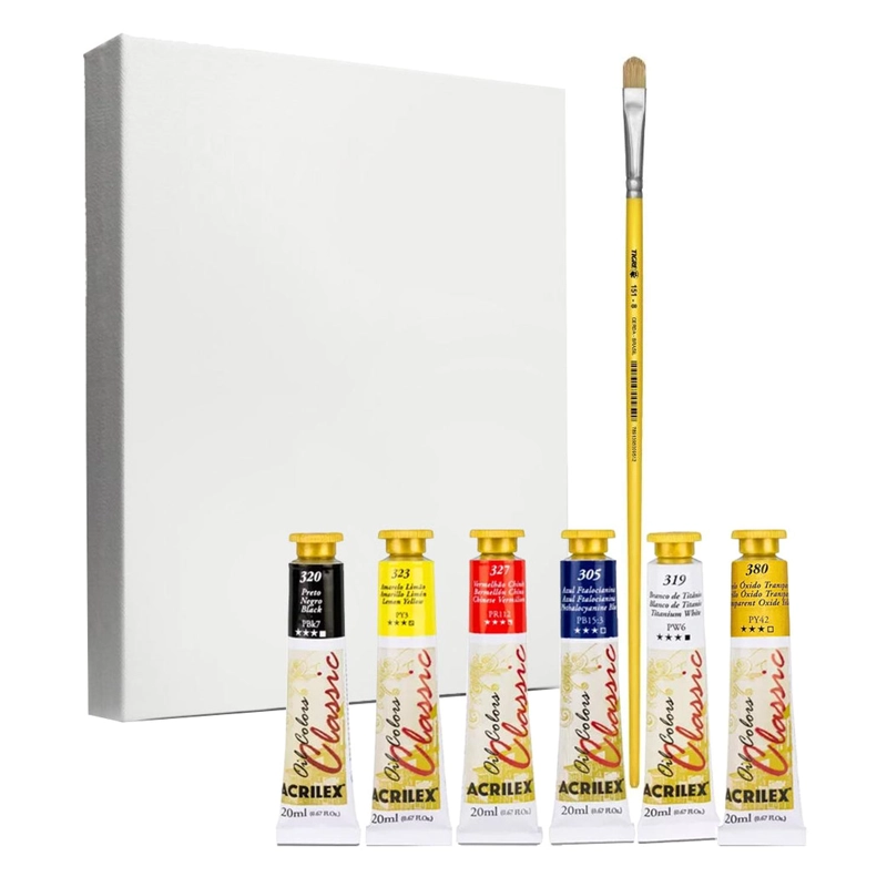 SET ACRILEX PROYECTO CUADRO OLEO 30 X 40 - 2