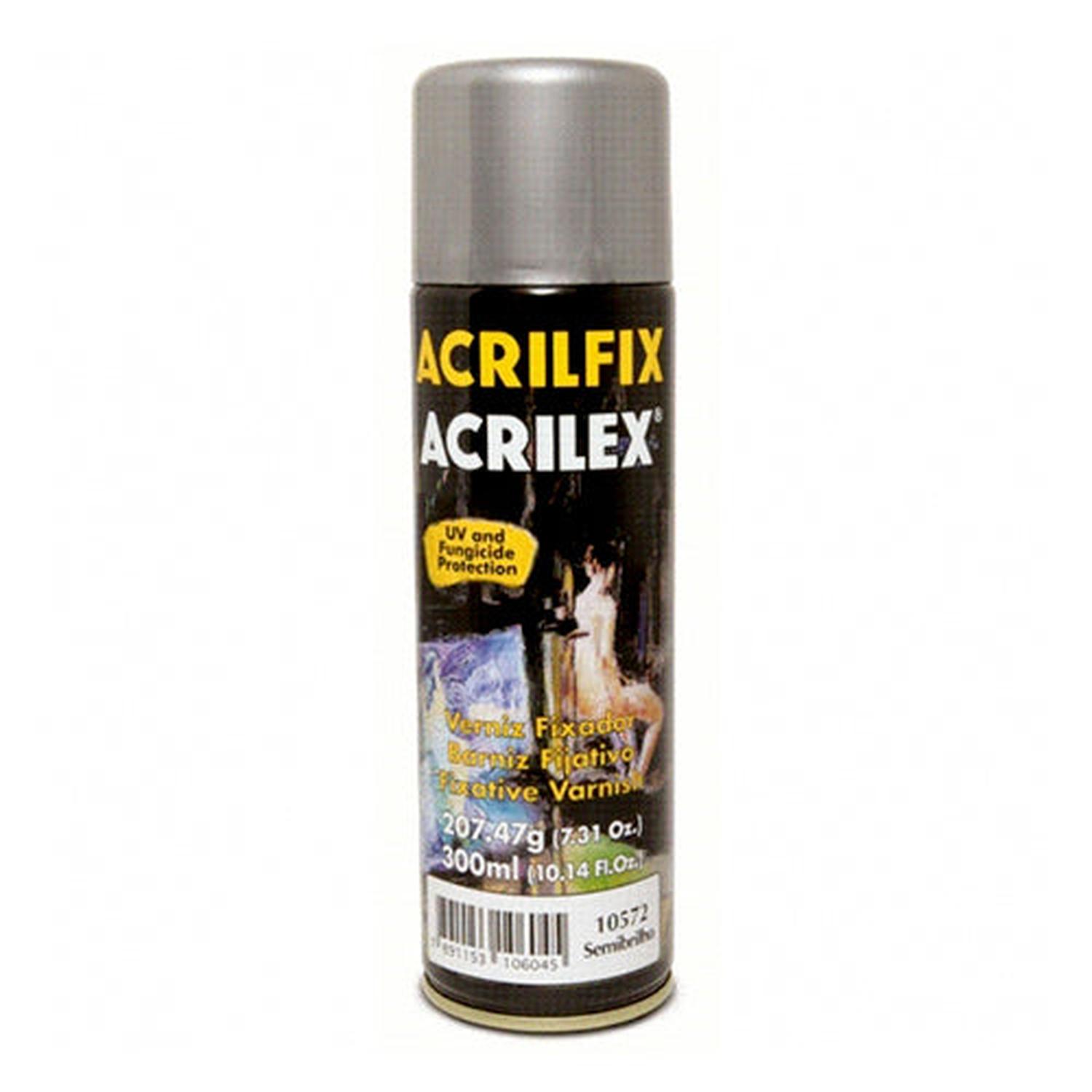 BARNIZ ACRILEX FIJADOR ACRILFIX SEMIBRILLO 300 ML - 1