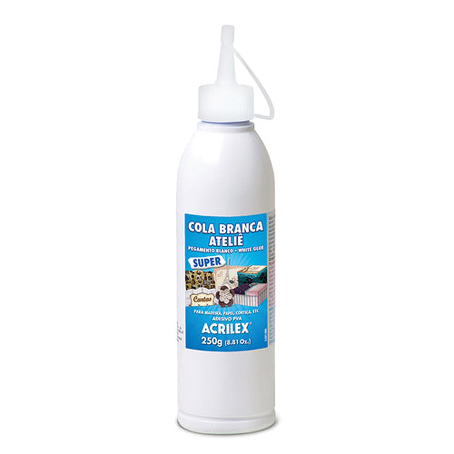 COLA ACRILEX BRANCA ATELIE 250 GRS - 1