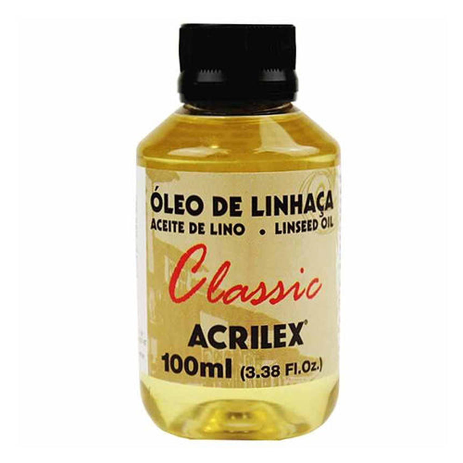 ACEITE DE LINO ACRILEX CLASSIC 100 ML - 1