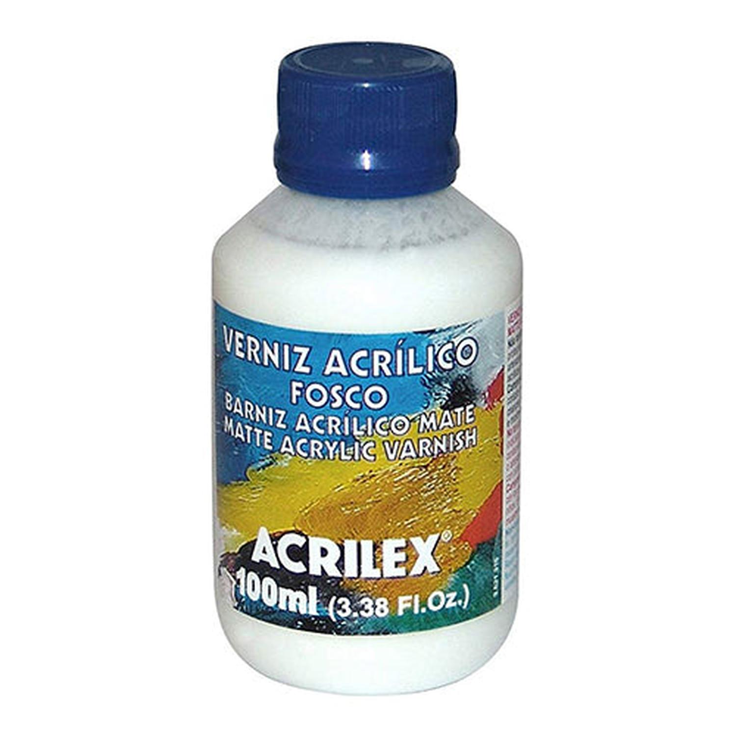 BARNIZ ACRILEX ACRÍLICO MATE FOSCA 100 ML - 1