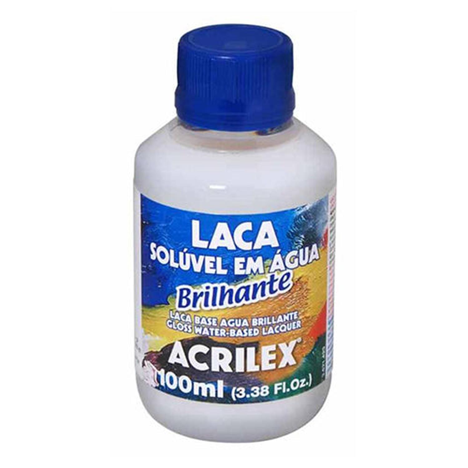 LACA ACRILEX BASE AGUA BRILLANTE 100 ML - 1