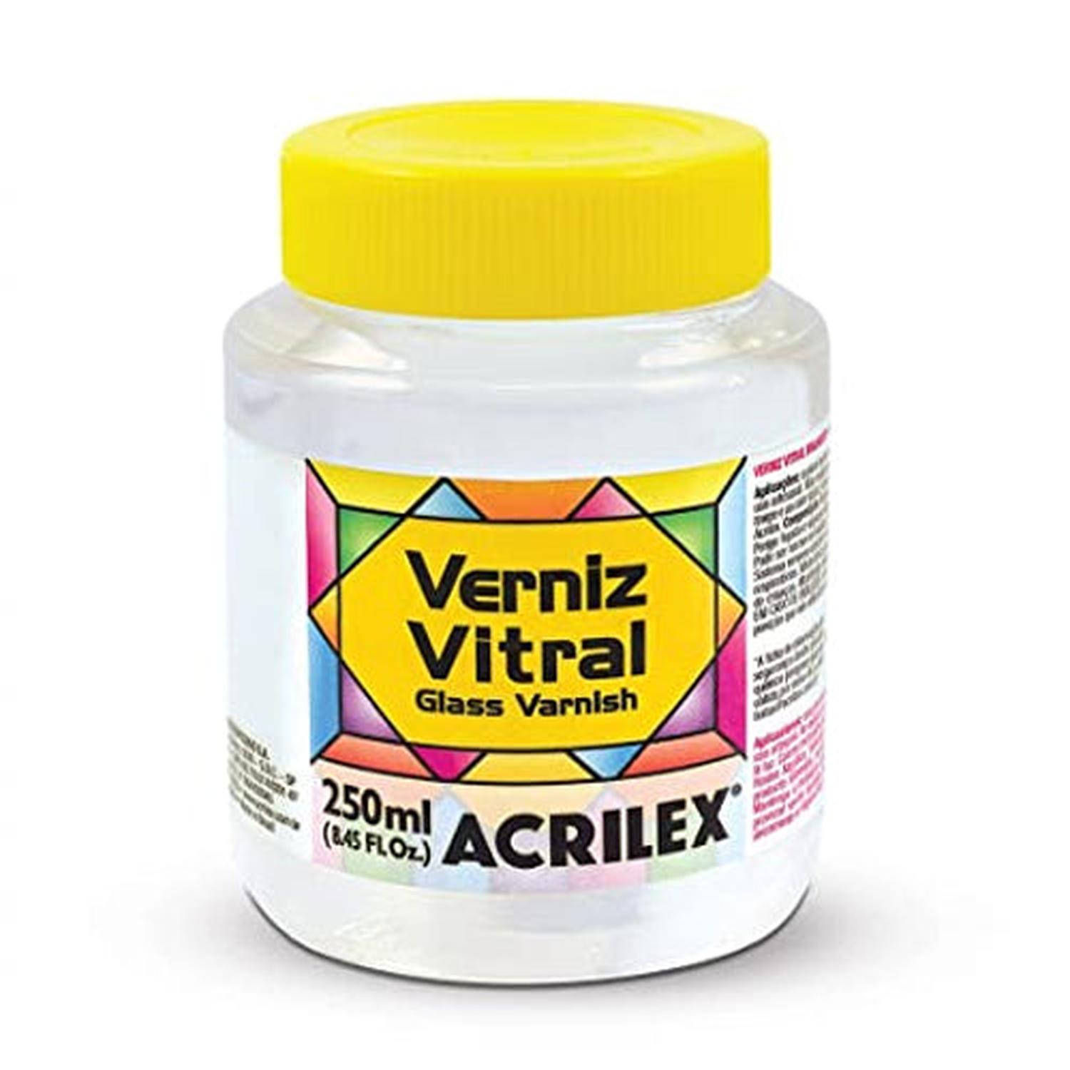 BARNIZ ACRILEX VITRAL 250 ML - 1