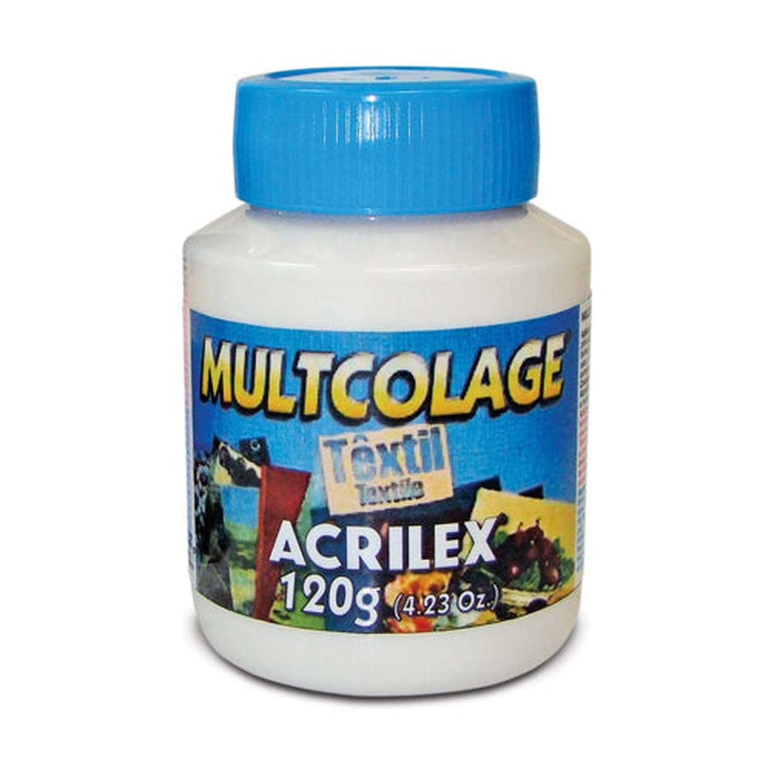 PINTURA ACRILEX MULTCOLAGE TEXTIL 120 ML - 1