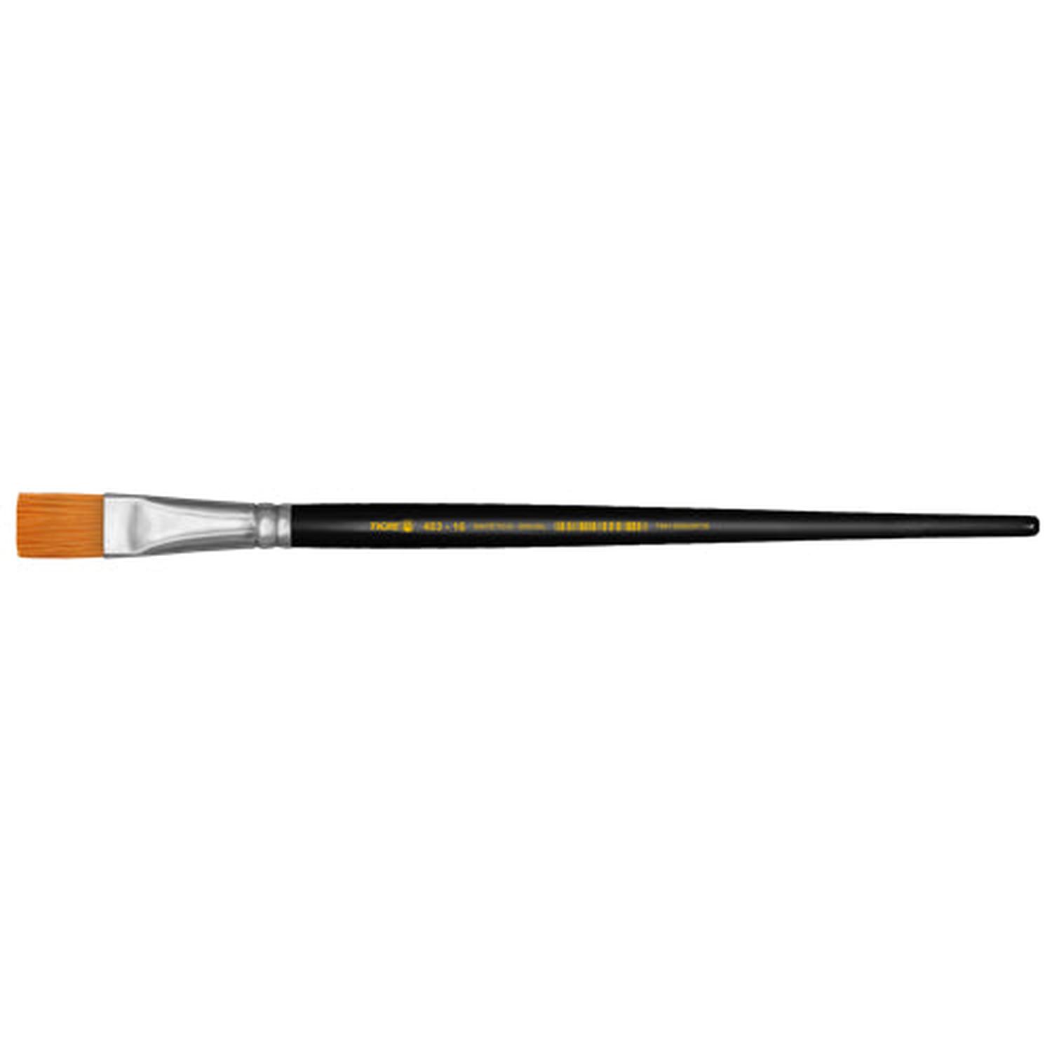 PINCEL TIGRE SINTETICO DORADO SATINADO CHATO N° 0 - 6