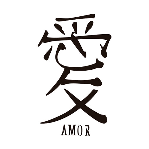 STENCIL IDEOGRAMA AMOR 21X15CM - 1