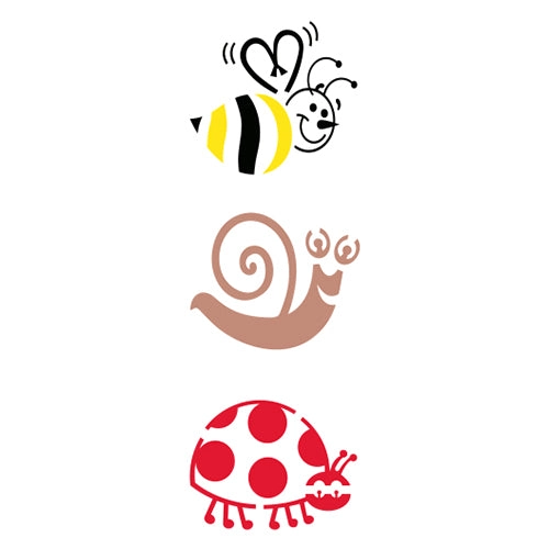 STENCIL INSECTOS 16X5CM - 1
