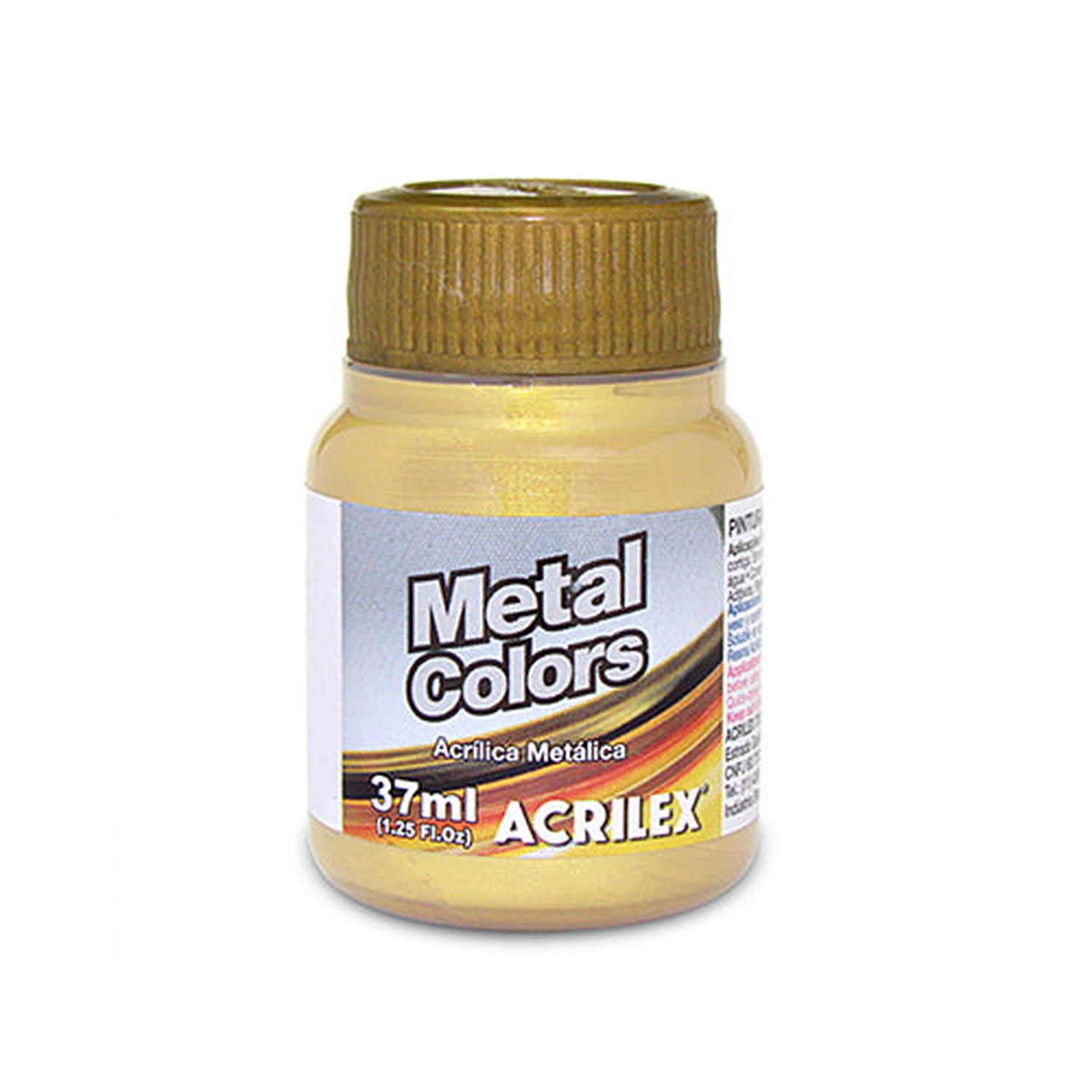 PINTURA ACRILÍCA ACRILEX METAL COLORS 37 ML - 2