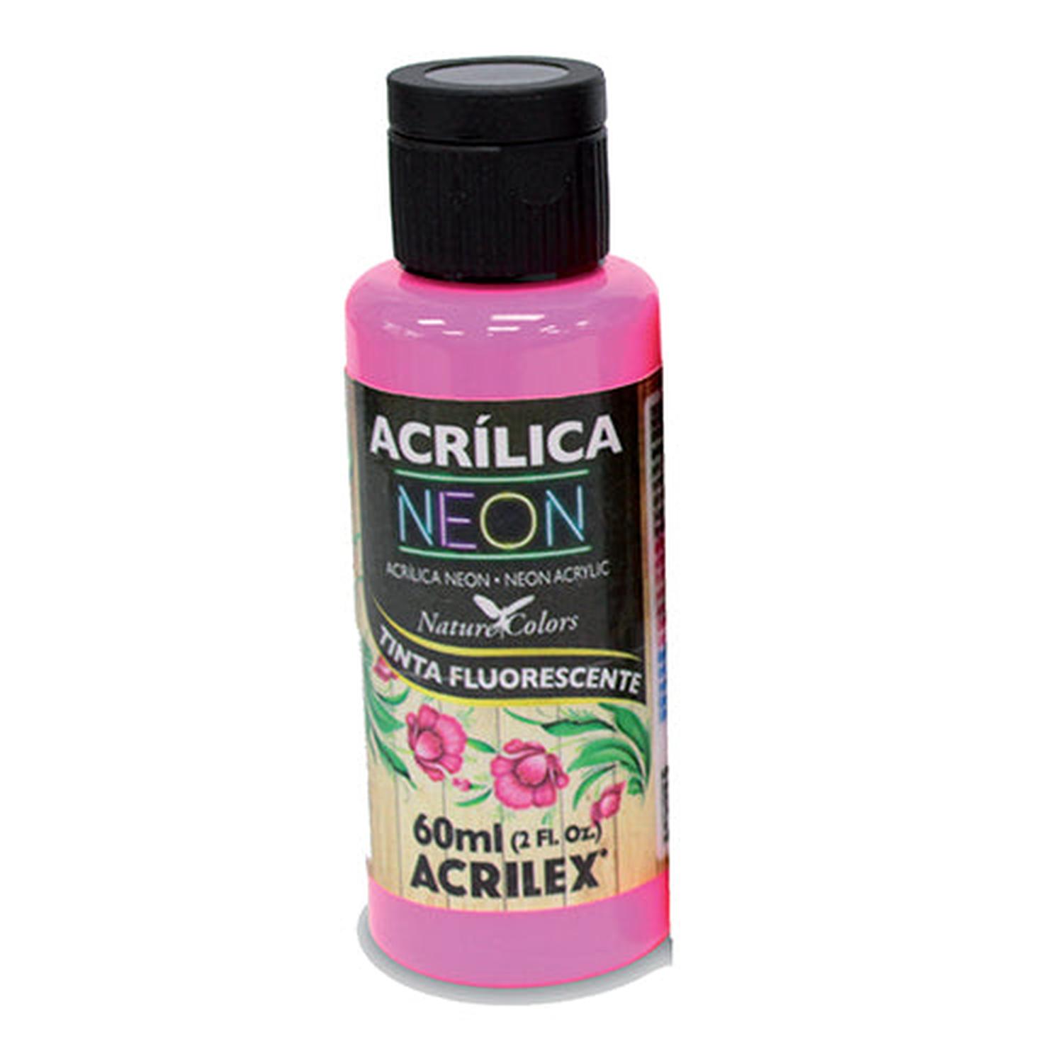 PINTURA ACRÍLICA ACRILEX NEON 60 ML - 5
