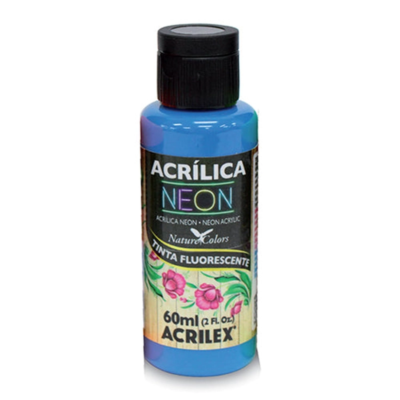 PINTURA ACRÍLICA ACRILEX NEON 60 ML - 6