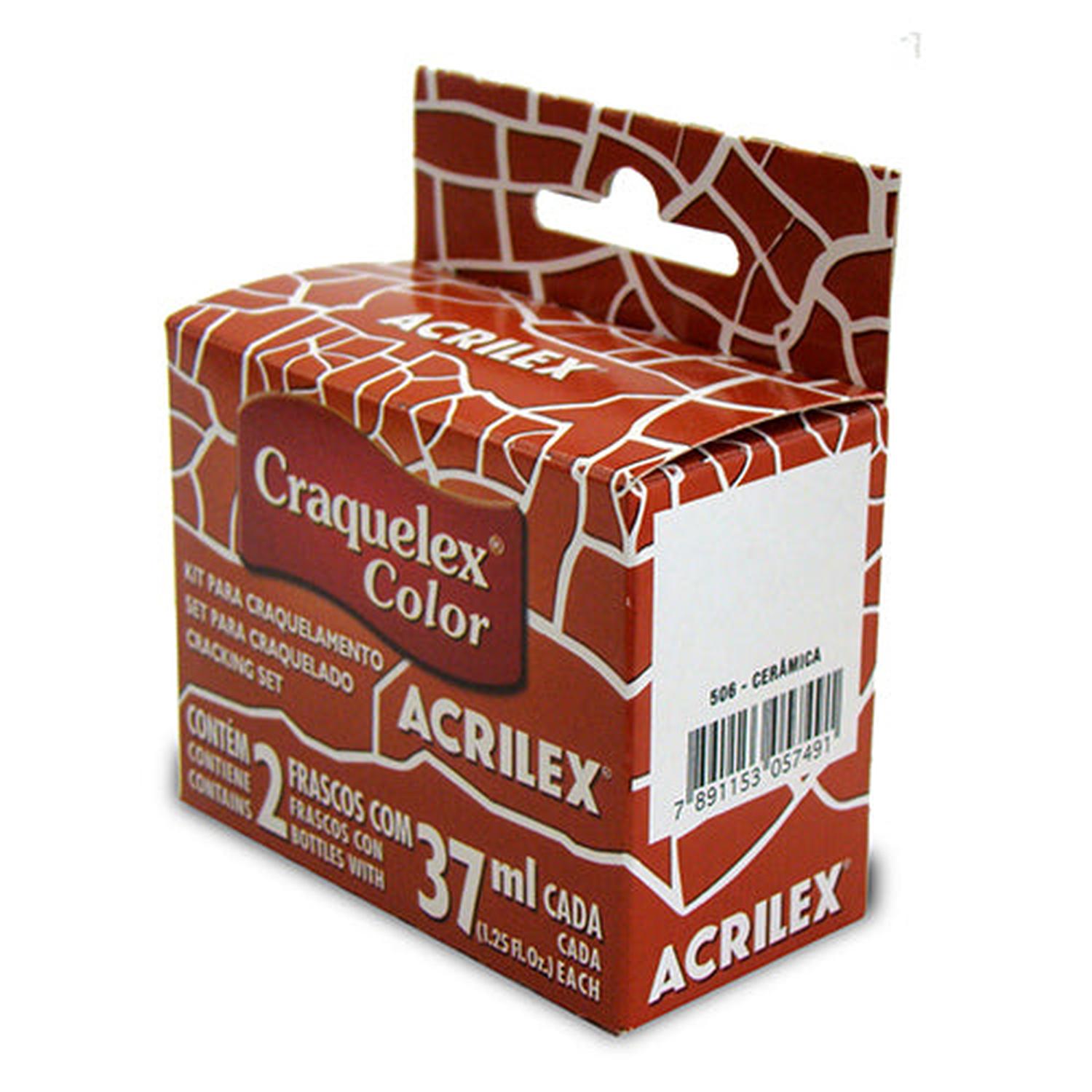 PINTURA ACRILEX CRAQUELEX COLOR 37 ML - 3