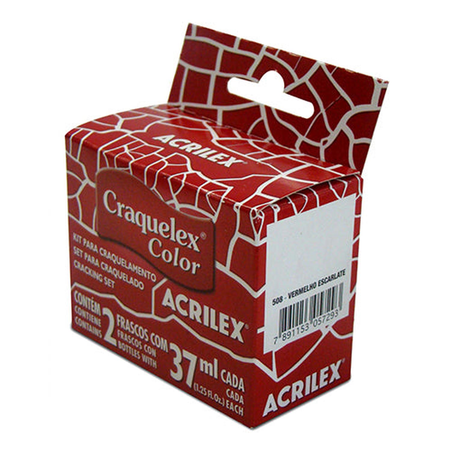 PINTURA ACRILEX CRAQUELEX COLOR 37 ML - 4