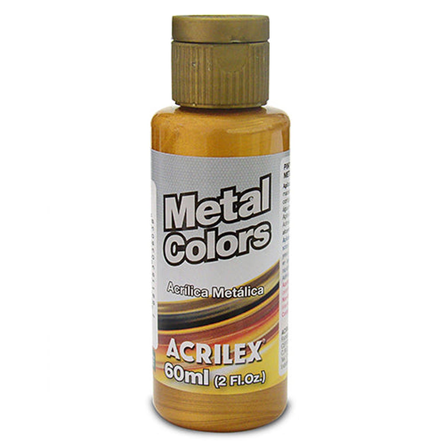 PINTURA ACRILÍCA ACRILEX METAL COLORS 60 ML - 4
