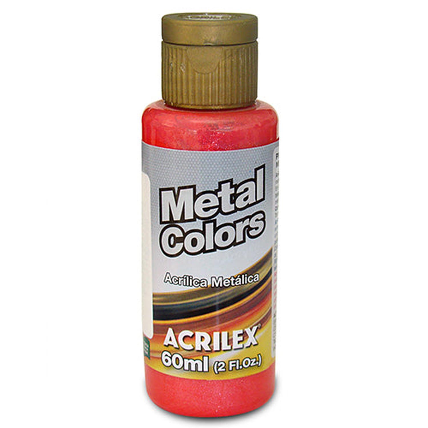 PINTURA ACRILÍCA ACRILEX METAL COLORS 60 ML - 5