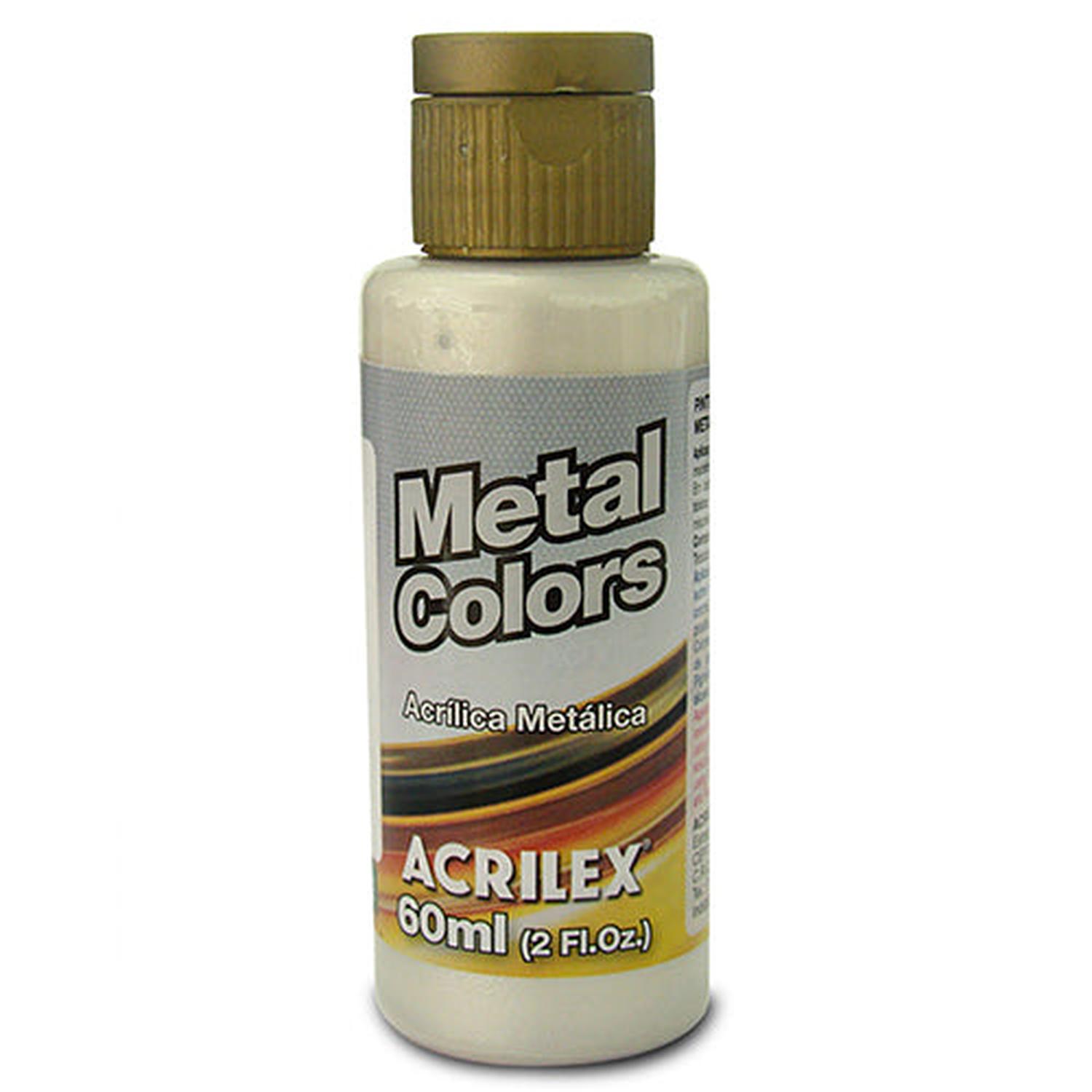 PINTURA ACRILÍCA ACRILEX METAL COLORS 60 ML - 6
