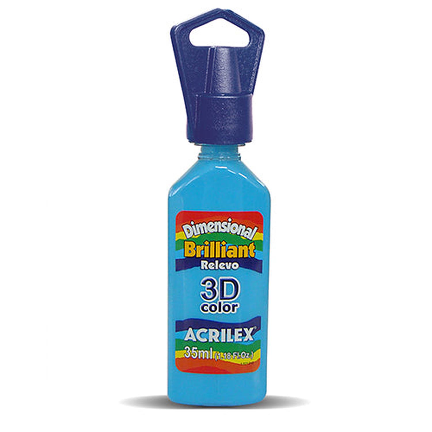 PERFUME ACRILEX DIMENSIONAL BRILLANTE RELIEVE 3D AMARILLO 35 ML - 9