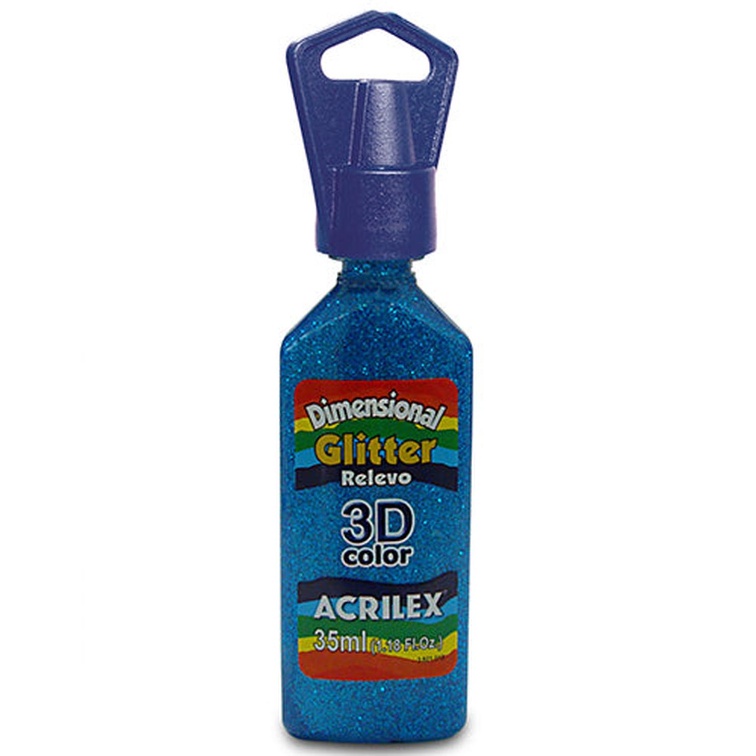 DIMENSIONAL GLITTER ACRILEX RELIEVE 3D 35 ML - 1