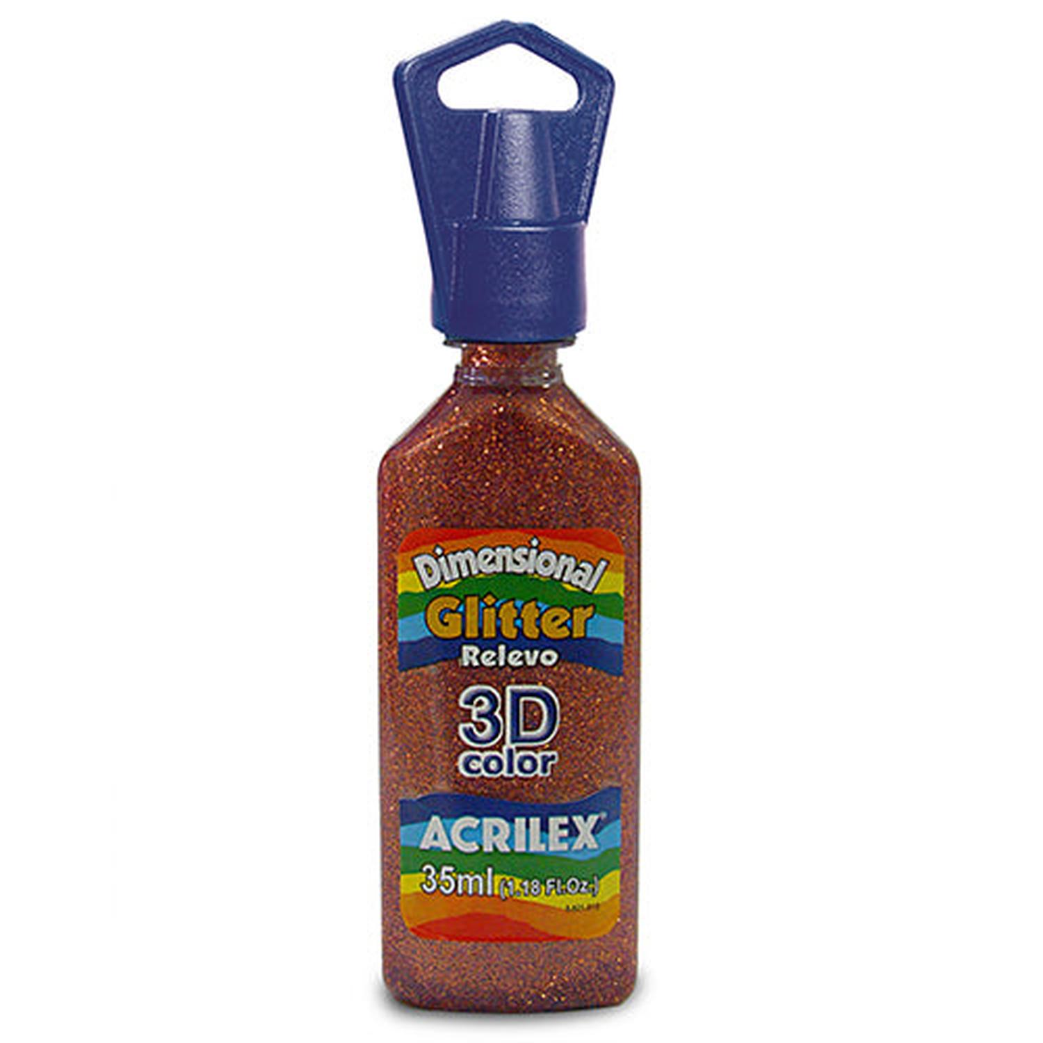 DIMENSIONAL GLITTER ACRILEX RELIEVE 3D 35 ML - 2