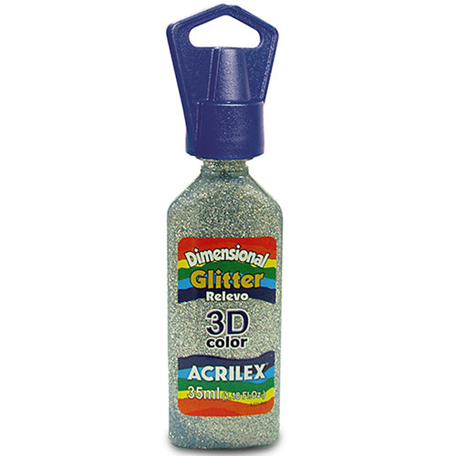 DIMENSIONAL GLITTER ACRILEX RELIEVE 3D 35 ML - 5