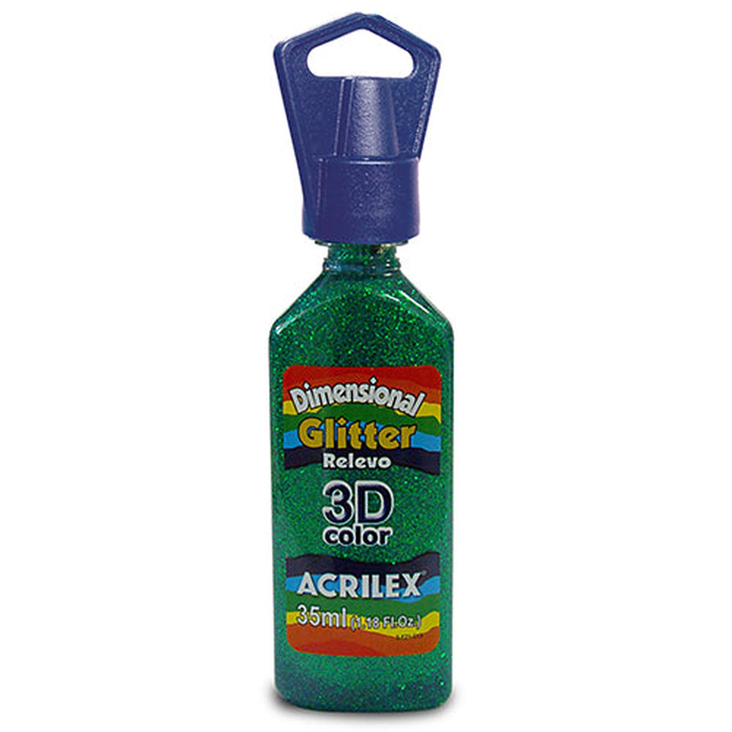 DIMENSIONAL GLITTER ACRILEX RELIEVE 3D 35 ML - 7