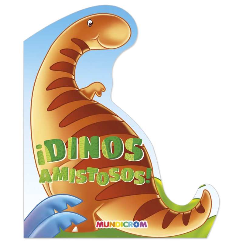 DINOSAURIOS AMISTOSOS... LIBRO CON TROQUEL - LIBERTAD SA - 1