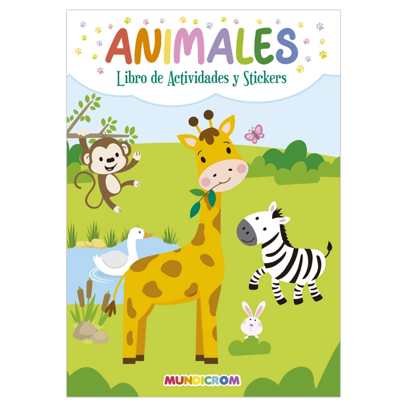 ANIMALES... ACTIVIDADES Y STICKERS - 1