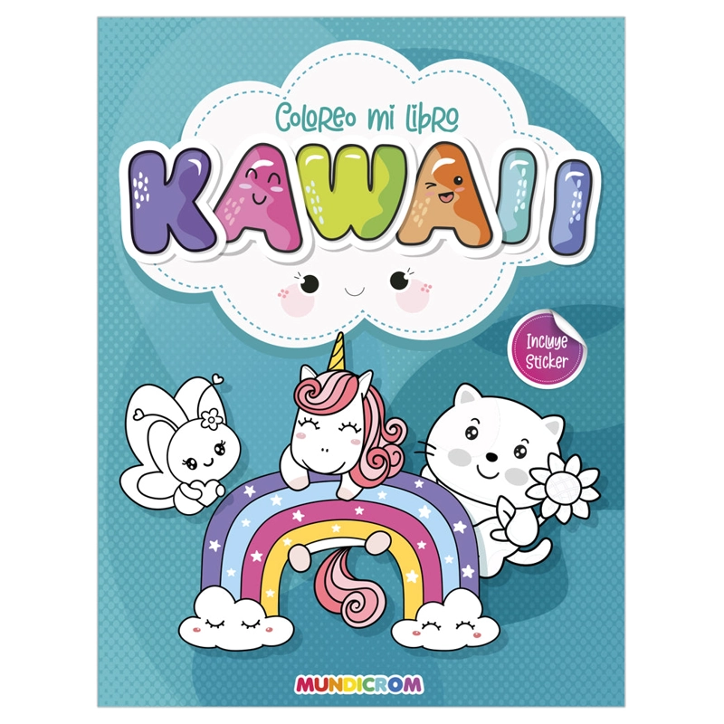 COLOREO MI LIBRO KAWAI - 1